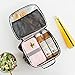Lunch Box Insulated Lunch Bag for Men Women, Leakproof Thermal Reusable Lunch Tote for Adult Kids, Lunch Cooler for Office Work Outdoor Picnic by Soundance, Black