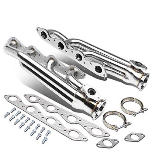 DNA Motoring TM-BBC-S-VB-3-38 Ram Horn Turbo Manifold [For 66-95 Chevy/GMC]