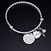 O.RIYA Memorial Bracelet I Used To Be His Angel Now He's Mine Bracelet Husband, Memorial Gifts for Loss of Husband