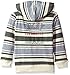Lucky Brand Boys' Toddler Long Sleeve Stripe French Terry Full Zip Hoodie
