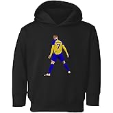 Sheki Apparel Al Nassr Soccer Ronaldo 7 Siuuu Goal Celebration Toddler Hoodie Sweatshirt