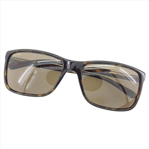 Amazon ブルガリ サングラス アイウエア ブラウン ロゴプレート メンズ可 ｂｖｌｇａｒｉ 中古 T1607 服 ファッション小物 通販