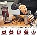 Clara's Coffee Stainless Steel Body and Adjustable Ceramic Conical Burr Manual Coffee Grinder