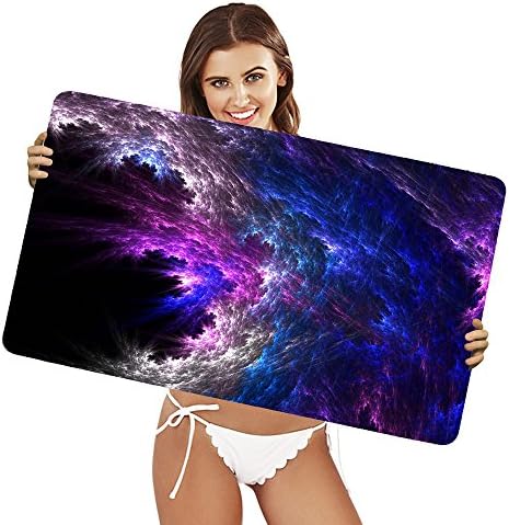 XtremePads [ Extra Large Gaming Desk Mouse Mat / Pad ] - ( Artistic Cloud Colors Blue Purple )