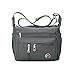 Fabuxry Purses and Shoulder Handbags for Women Crossbody Bag Messenger Bags (Grey)