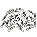 Goture SHELURE Rolling Barrel Swivels For Fishing ,162LB to 1323LB (Pack of 100)
