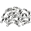 SHELURE-Rolling-Barrel-Swivels-For-Fishing-162LB-to-1323LB-Pack-of-100