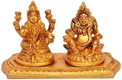 Vyomshop Kuber Lakshmi, 5.1" x 2.6" x 2.9"