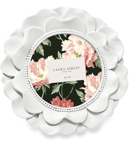 Amazon.com - Laura Ashley 4x4 Pink Flower Textured Hand