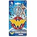 DC Comics Wonder Woman Colored Field Pewter Key Ring Action Figure,Multi,3