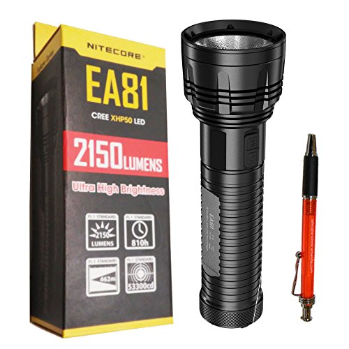 Nitecore cree xhp50 flashlight/searchlight 2150 lumens