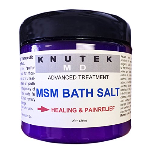 kNutek MSM Organic Sulfur Bath Salt (480 mL) Buy Online in UAE