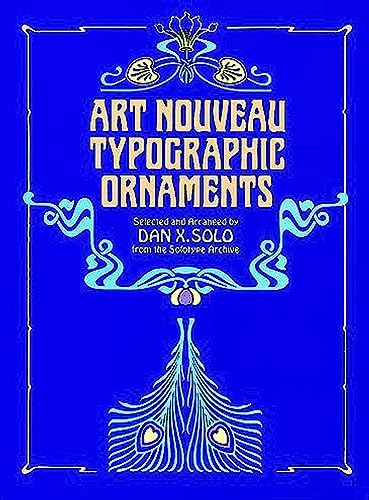 300 Art Nouveau Designs and Motifs in Full Color (Dover Pictorial