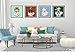 SKRYUIE 4 Pack 5D Diamond Art Painting Kits Christmas Halloween Gift Kittens Full Drill Paint with Diamond Art, DIY Cups Cats by Number Kits Wall Home Decor 12