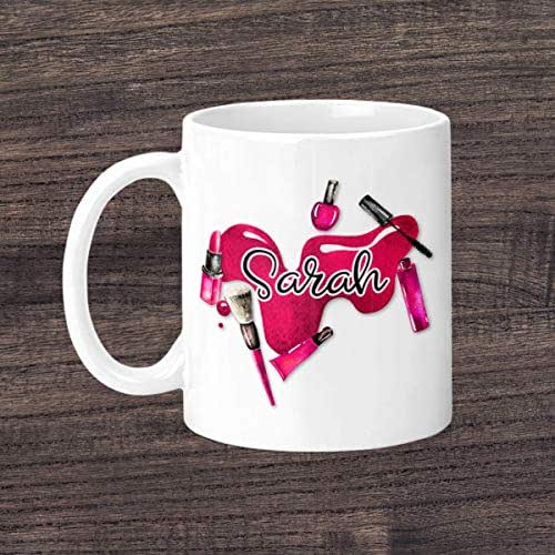 Personalized Makeup Coffee Mug Gifts for Her
