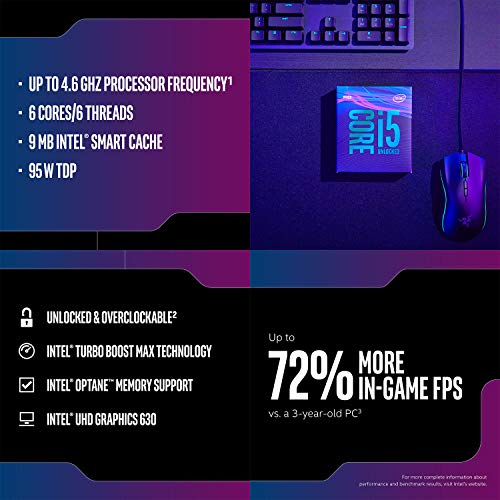 Micro Center Motherboard CPU Combo Intel Core i59600K Desktop Computer