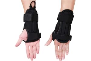 CTHOPER Wrist Guard, Impact Protective Glove Wrist Brace Support Pads for Snowboarding, Skating, Skiing, Motocross, Mountain Biking Protective Gear