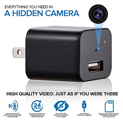 Hawfy HD 1080p Mini Hidden Camera Mini Spy Camera Wireless Hidden Motion Detection Mini
