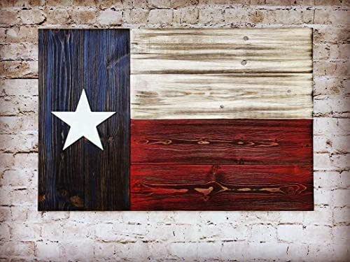 Texas Wooden Flag, Wooden Texas Flag Wall