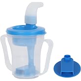 Ehucon Dysphagia Regulating Drinking Cup for Swallowing and Disorders People,Dispenses 5cc, 10cc or 15cc of Liquid Each Time,Helps to Prevent Choking