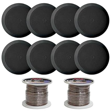 Amazon Com Pyle 4 Pairs 8 In Wall Ceiling Speakers For Home