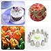 Russian Piping Tips, 24pcs Cake Decorating Baking Tips sets(12 Icing Nozzles - 11 Pastry Disposable Bags & Coupler) Extra Large Decoration Kit - Best Kitchen Gift
