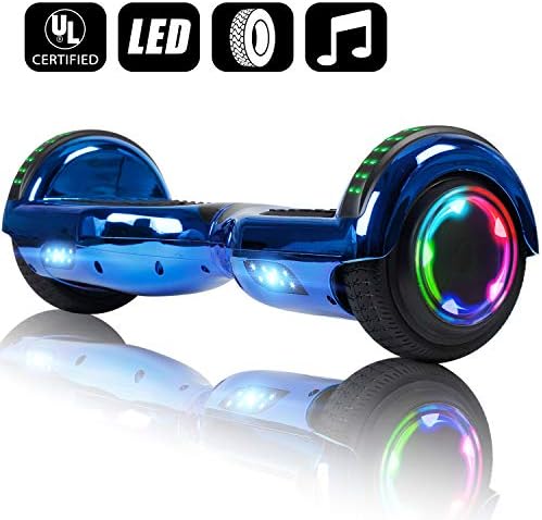 VEVELINE Hoverboard UL2272 Certified 6.5 inch Self Balancing Hoverboards, Hover Board for Kids w/Bluetooth Speaker