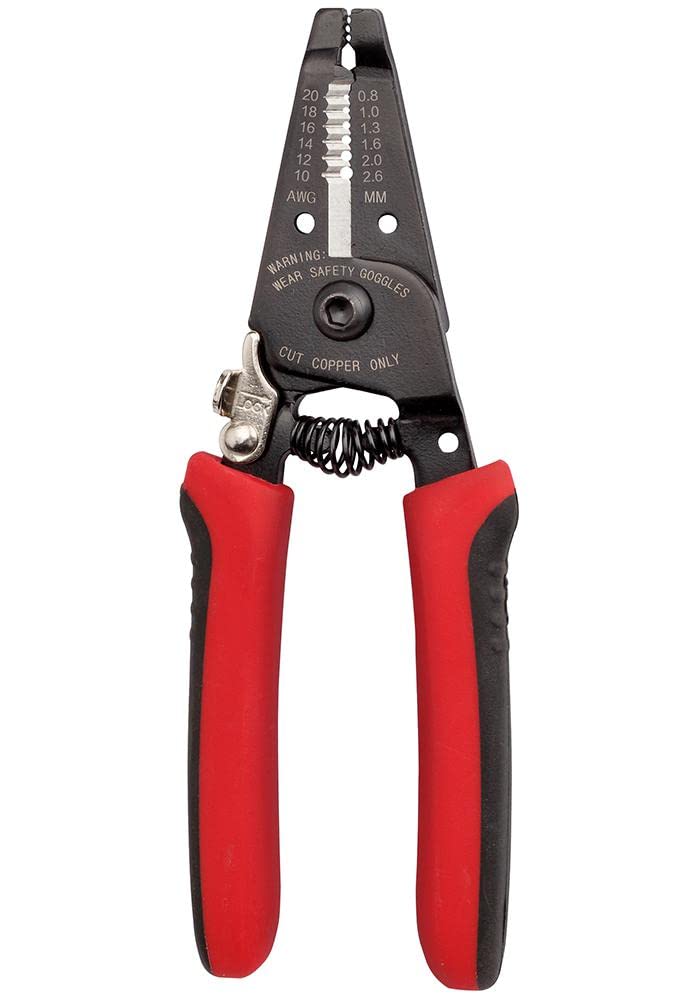 DURATOOL D03423 6" (150mm) Wire Stripper, 10-20 AWG