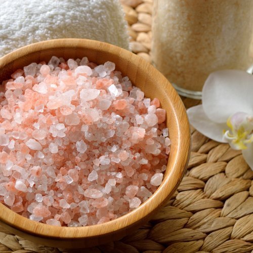 The Spice Lab Pink Himalayan Crystal Bath Sea Salt - Fast Dissolving Coarse Grain - Nutrient and Mineral Fortified For…