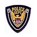 2 (Pair) Eagle Center Police Officer Shoulder Patch Badge Insignia Emblem Blue Border