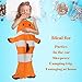 Clownfish Tail Blanket for Kids, Super Soft Fleece Mermaid Tail Sleeping Bag for Toddler Teen Girls Boys, Great Idea
