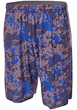 A4 N5322 Adult Printed Camo Performance Short