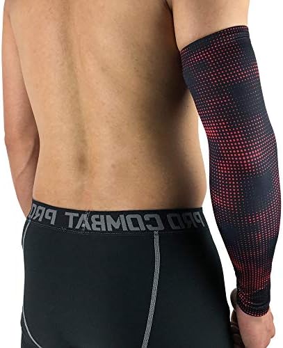 Pafei Sports Safety 1Pcs Cooling Sun Sleeves 2019 Newest Upgraded Version UV Protection Stretch Sunblock Arm Tattoo Cover