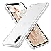 MATEPROX Compatible with iPhone Xs Max Case Clear Hybrid TPU Hard Cover with Thin Shockproof Bumper Protective Case for iPhone Xs Max 6.5'' (Clear White)