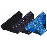 Thinx Teens Period Underwear, Bikini-Style Panties, Holds Up to 12 Regular Tampons, Leakproof, Reusable