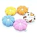 Besplore Pin Cushion Polka Pumpkin Wrist Pin Cushions Wearable Needle Pincushions,Pink