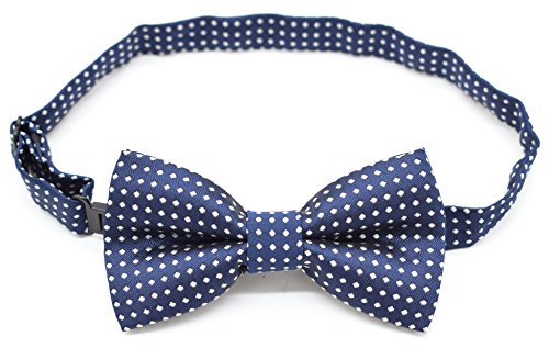 Carahere Handmade Little Boy's Bow Ties M012 Navy Blue