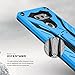 LG V30 Case - Zizo [Static Series] Shockproof [Military Grade Drop Tested] w/ Kickstand [LG V30 Heavy Duty Case] Impact Resistant, Blue/Black