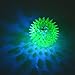 Acekid Colors Elastic Flashing Spike Ball Light Up Squeaking Balls with LED Lights Party Toys 5pcs Color Random