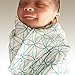 Cotton Baby Swaddle Blankets and Gift Bag, Registry For Girl and Boy, 3-Pk Set