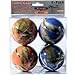 NEXT Camo Christmas Ornaments Orange & Blue 4 pk Team Colors