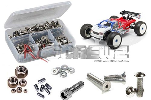 ASS075 - Associated RC8 T3e Team (80918) Stainless Screw Kit