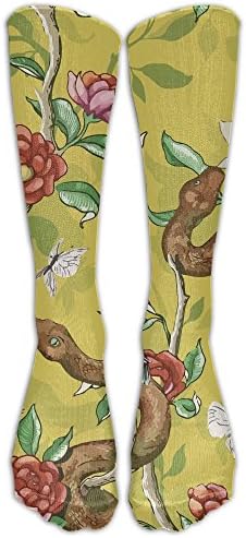 Cfcfy Snake On The Branch Unisex Comfortable Stocking Socks Athletic Sock