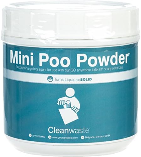 Cleanwaste Mini 55-Use Poo Powder Waste Treatment