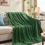 inhand Green Throw Blanket for Couch, Super Soft