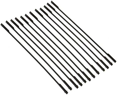 12PC 5"(130MM) JIG SCROLL SAW BLADE 10TPI PIN-END FITS MAKITA RYOBI KING CANADA