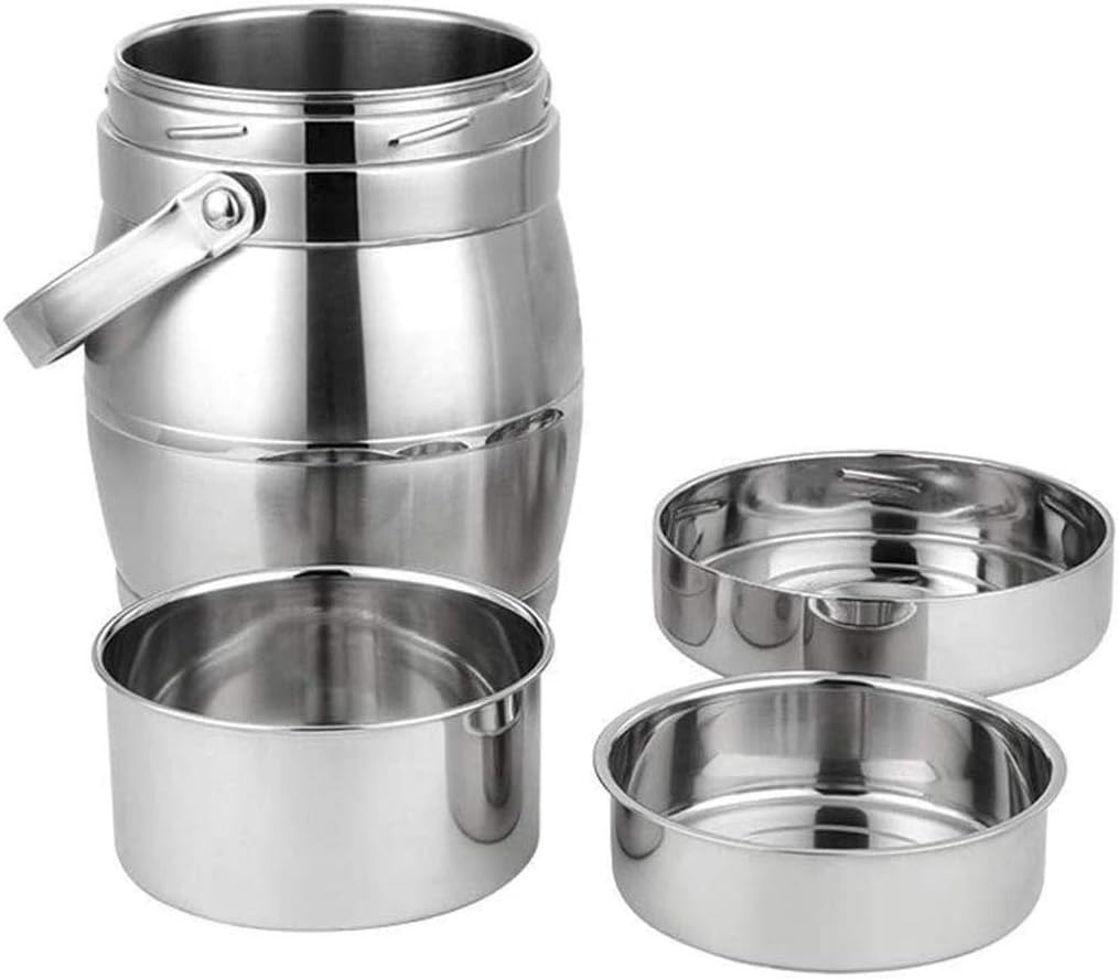 Soup flask Thermo Food Flask 3layer Vacuum Leakproof Food Container