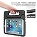 MoKo Case Fit iPad Mini 4 - Kids Shock Proof Convertible Handle Light Weight Super Protective Stand Cover Case Fit iPad Mini 4 2015 Tablet, Black