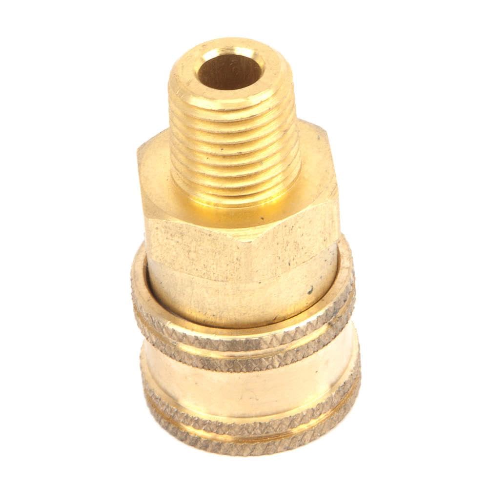 Forney 75126 Quick Coupler Male Socket, 1/4inch M-NPT, 5,500 PSI