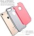 SGM iPhone 7 case, Premium Hybrid [Dual Layer] Armor Case Cover for Apple iPhone 7 [Anti-Slip Design] [Shock Proof]– Red Melon/Gray